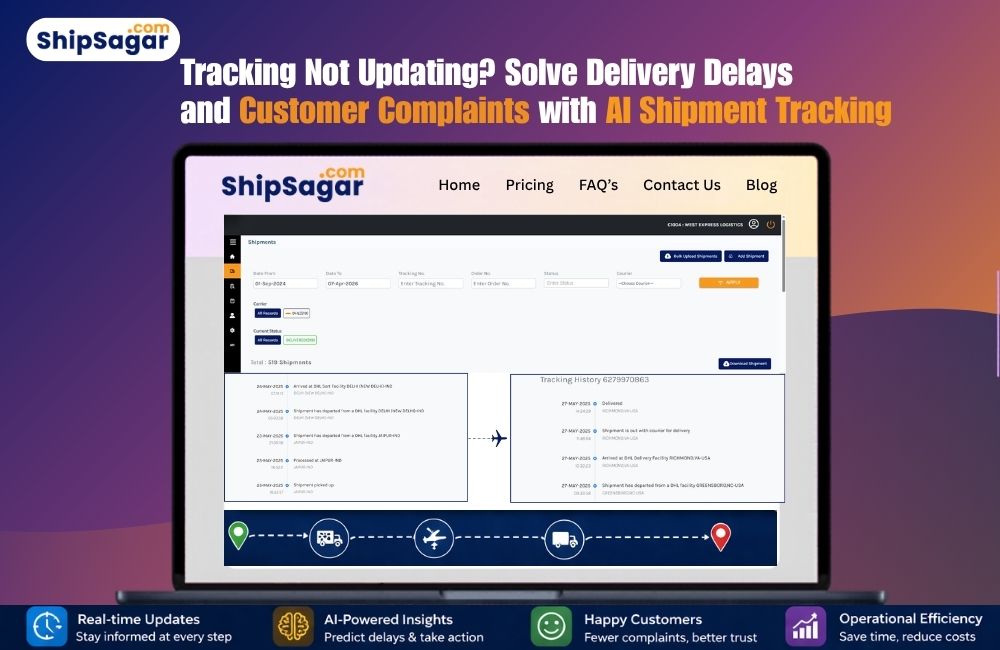 Tracking Not Updating? Solve Delivery Delays and Customer Complaints with AI Shipment Tracking